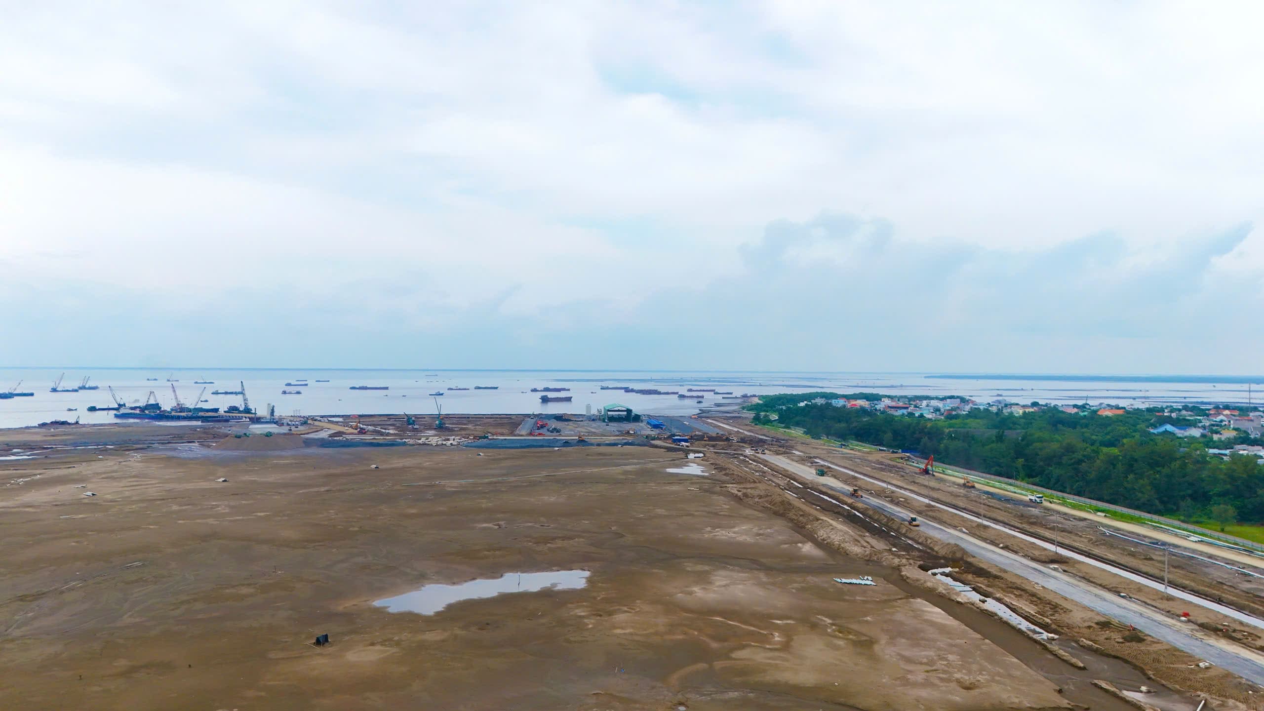 Tiến độ thi công 1