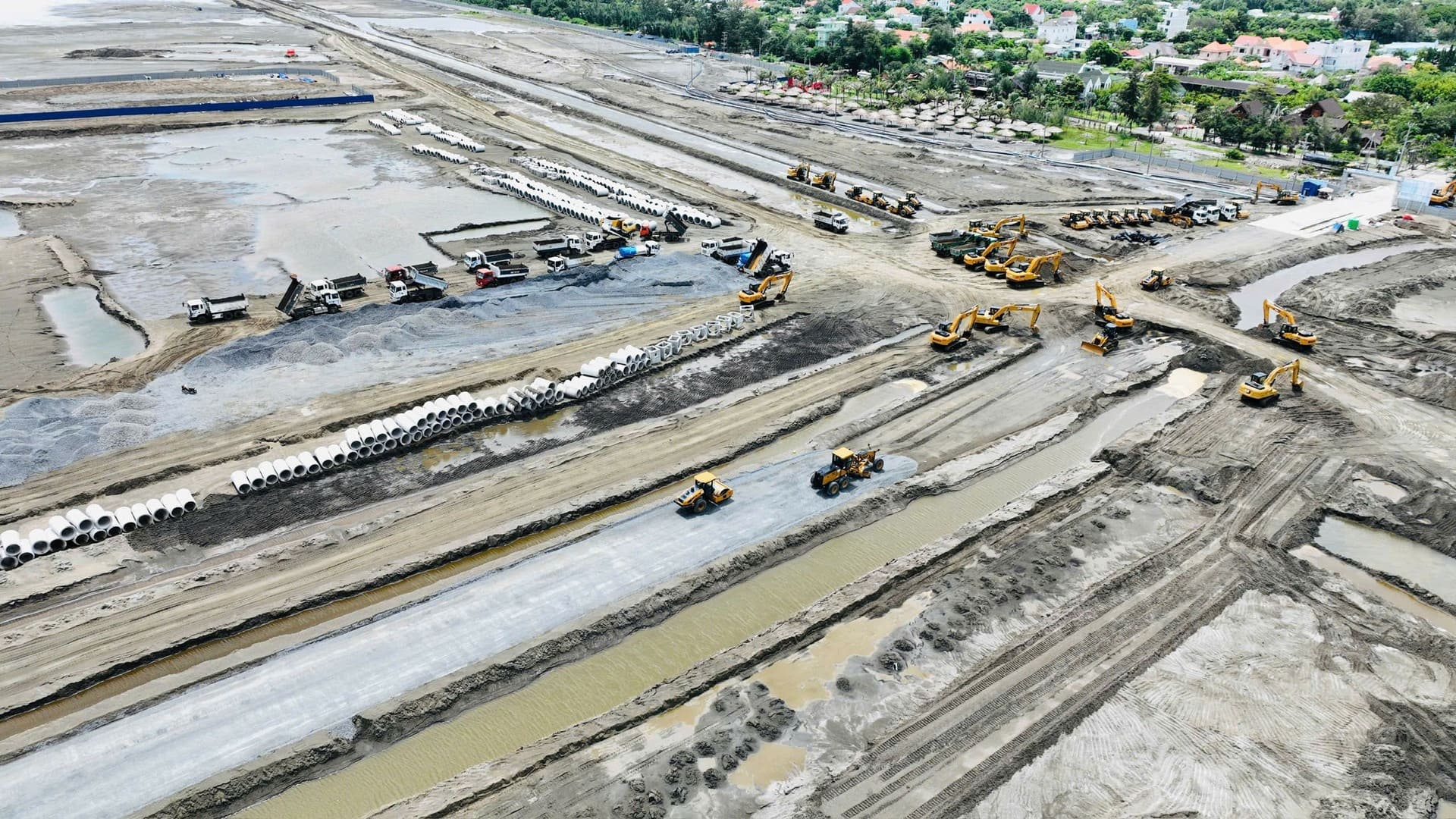 Tiến độ thi công 3