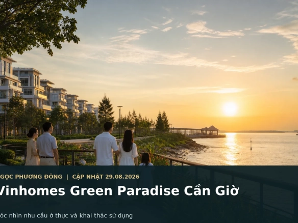 Góc nhìn thực tế về nhu cầu ở và khai thác tại Vinhomes Green Paradise Cần Giờ