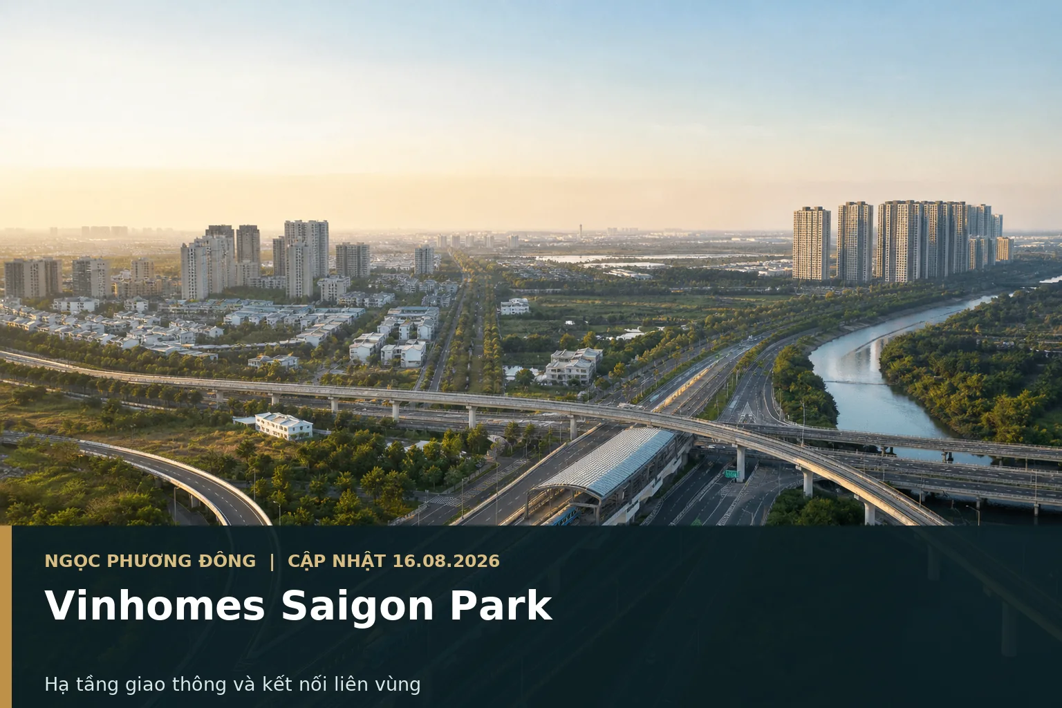 Hạ tầng giao thông liên vùng ở khu Tây Bắc TP.HCM gần Vinhomes Saigon Park