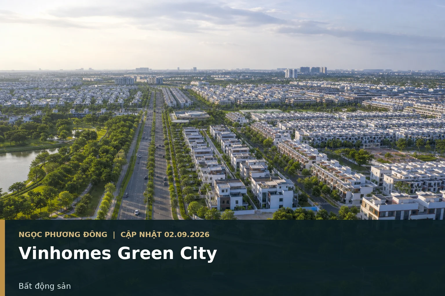 Đại đô thị Vinhomes Green City gắn với hạ tầng khu Tây Bắc TP.HCM