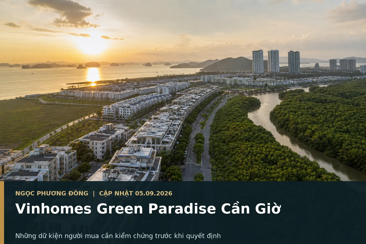 Phong cách đô thị biển cao cấp bên rừng ngập mặn Cần Giờ
