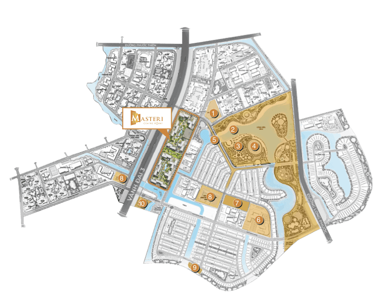 Vị Trí Masteri Centre Point