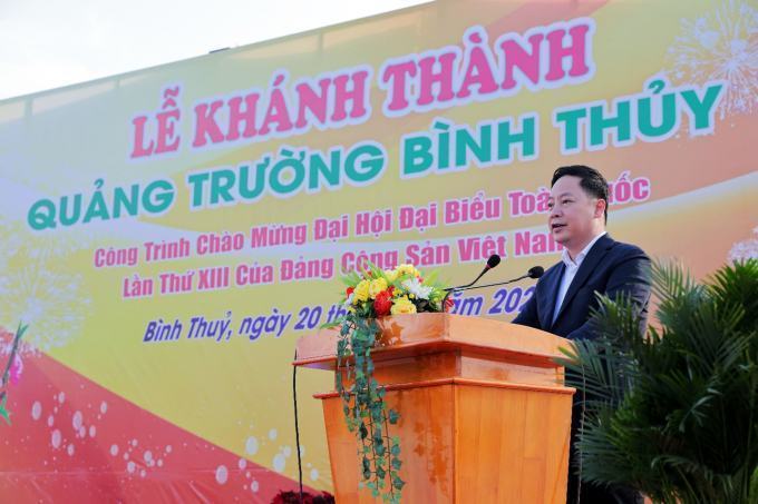 khánh thành quảng trường bình thủy
