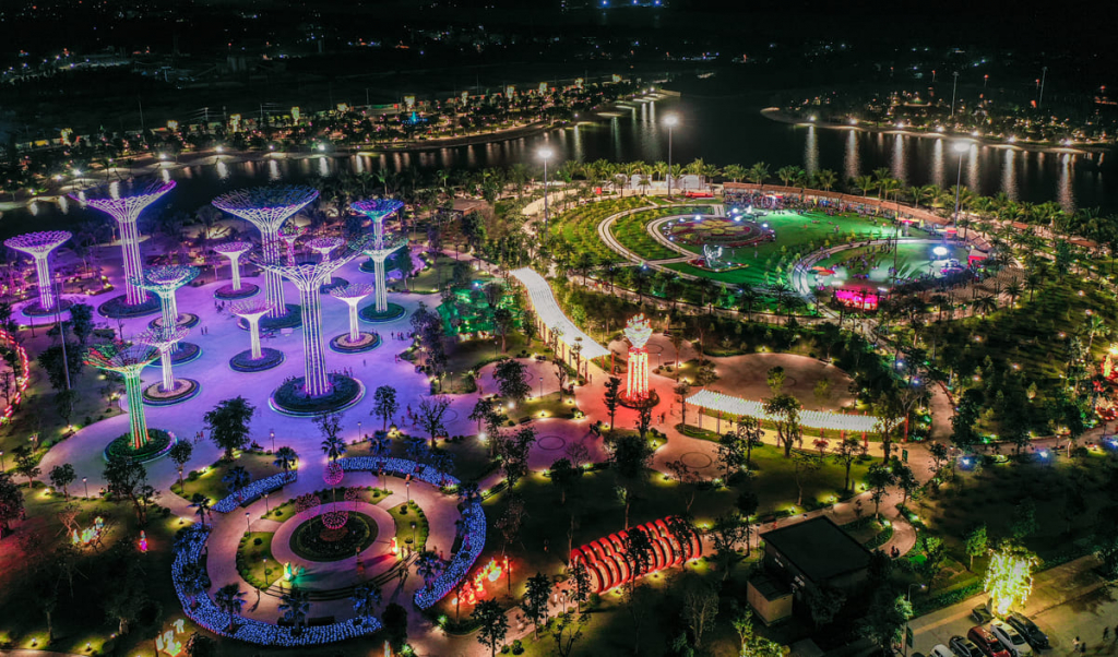 Đại công viên Grand Park 36ha có quy mô lớn hàng đầu tại Đông Nam Á.
