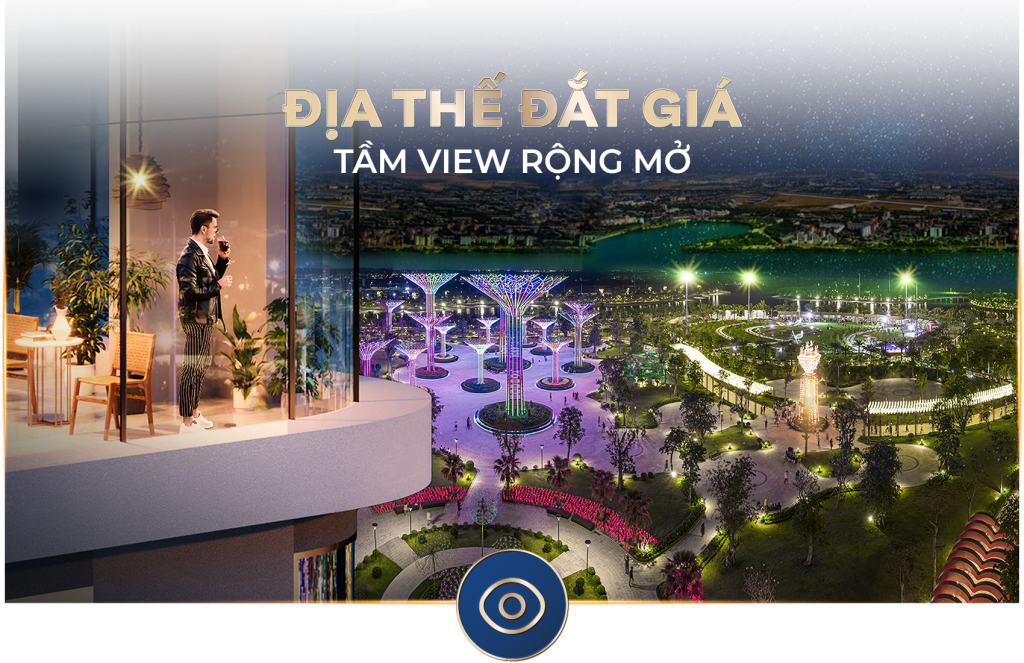 Tọa độ của The Beverly mở ra tầm nhìn “triệu đô” đẹp nhất tại đại đô thị Vinhomes Grand Park. Hướng trực diện đại công viên 36ha, xa hơn là khu vực sông Tắc và sông Đồng Nai.